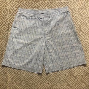 PATAGONIA Striped Shorts Hiking Walking Organic